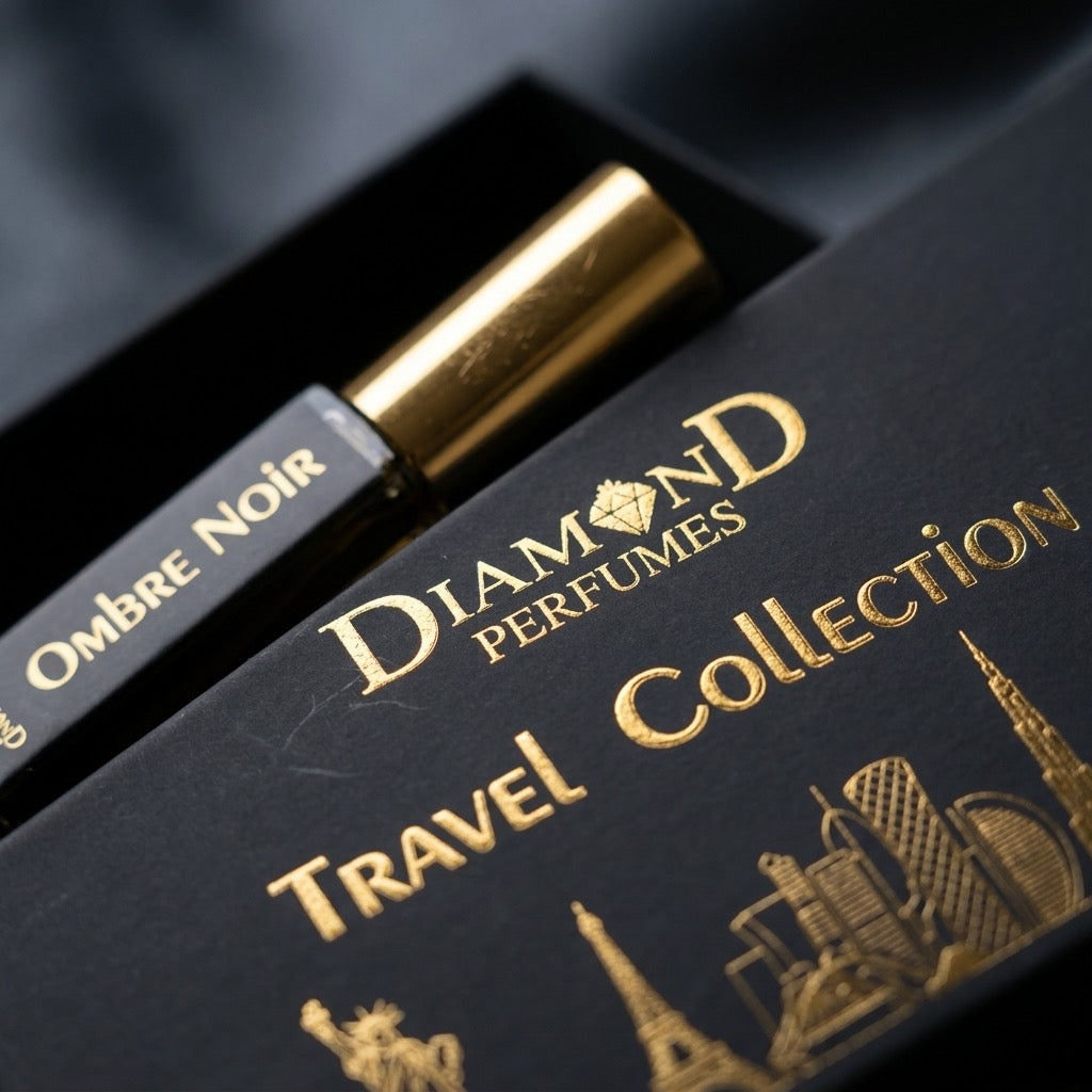5 premium 10ml perfumes for every journey, wherever you go. This collection includes luxurious Ouds, refreshing fresh scents, and elegant French fragrances. Compact, long-lasting, and perfect for travel, daily use, gifting, or every mood and occasion.